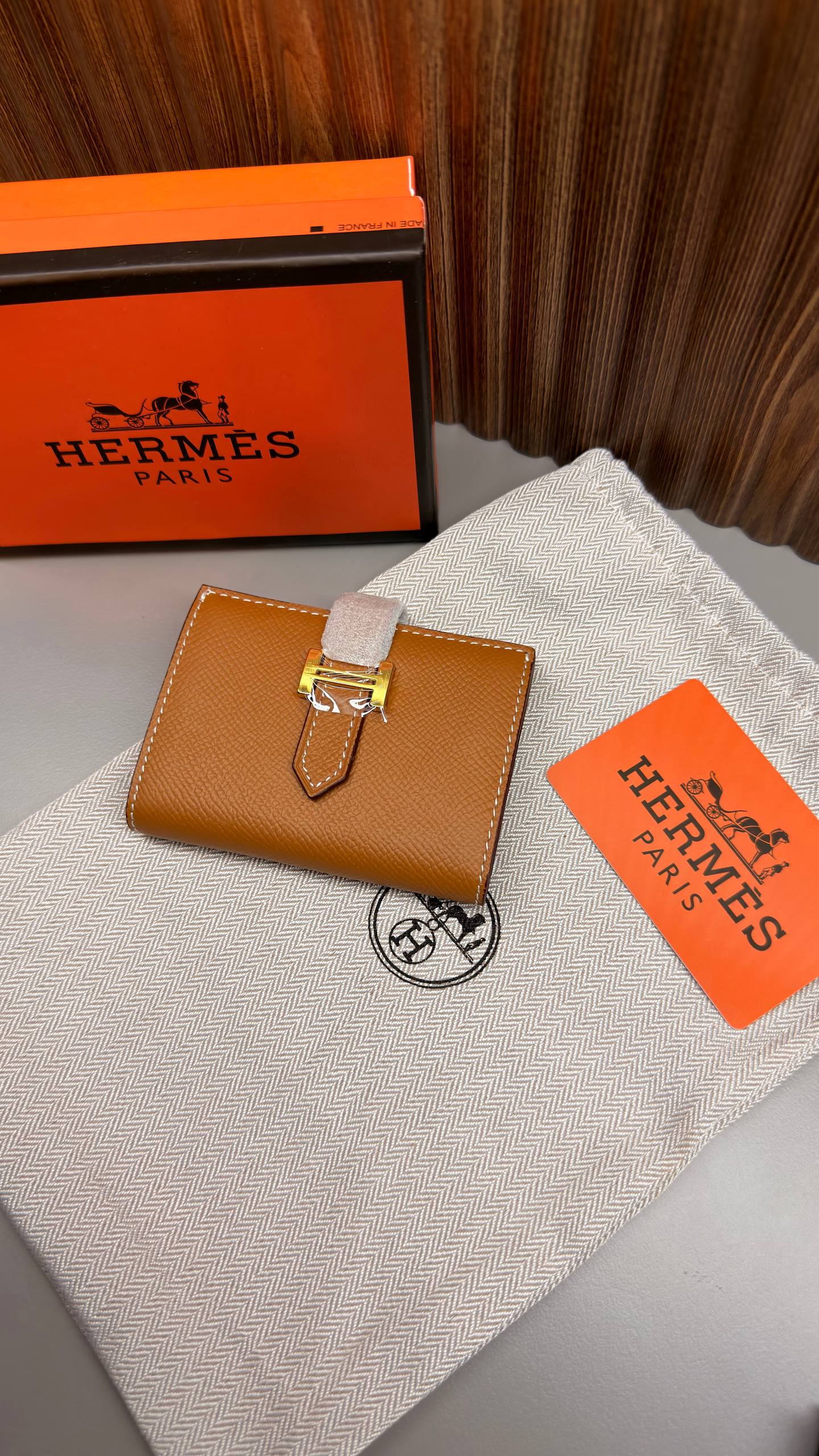 Πορτοφόλι Hermes δερμάτινο