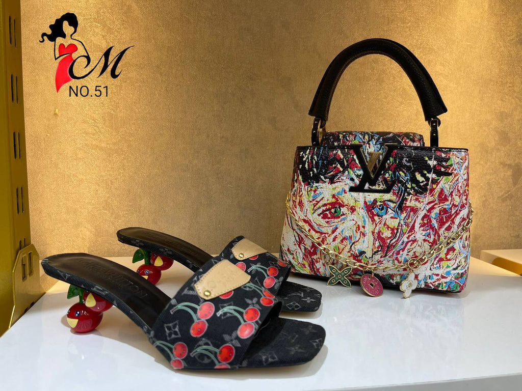 Γυναικείο σετ παπούτσια&Τσαντα Louis Vuitton