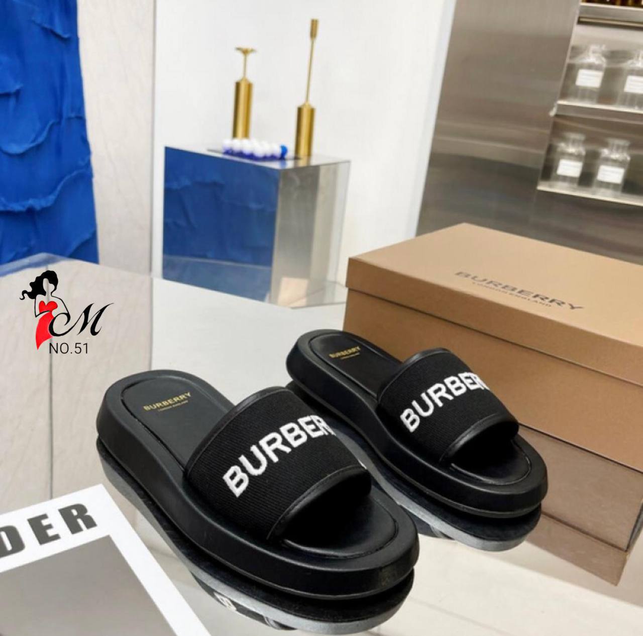 Γυναικείες παντόφλες Burberry