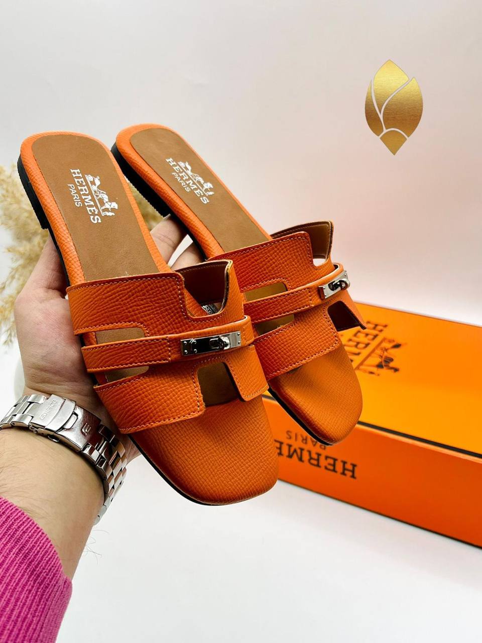 Γυναικείες παντόφλες Hermes