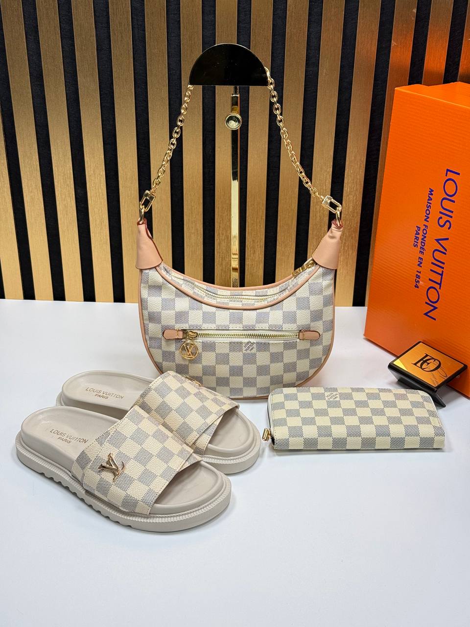 Γυναικείο σετ παπούτσια&Τσαντα Louis Vuitton