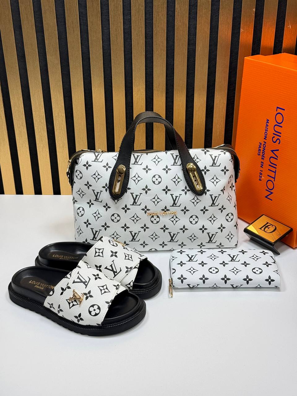 Γυναικείο σετ παπούτσια&Τσαντα Louis Vuitton