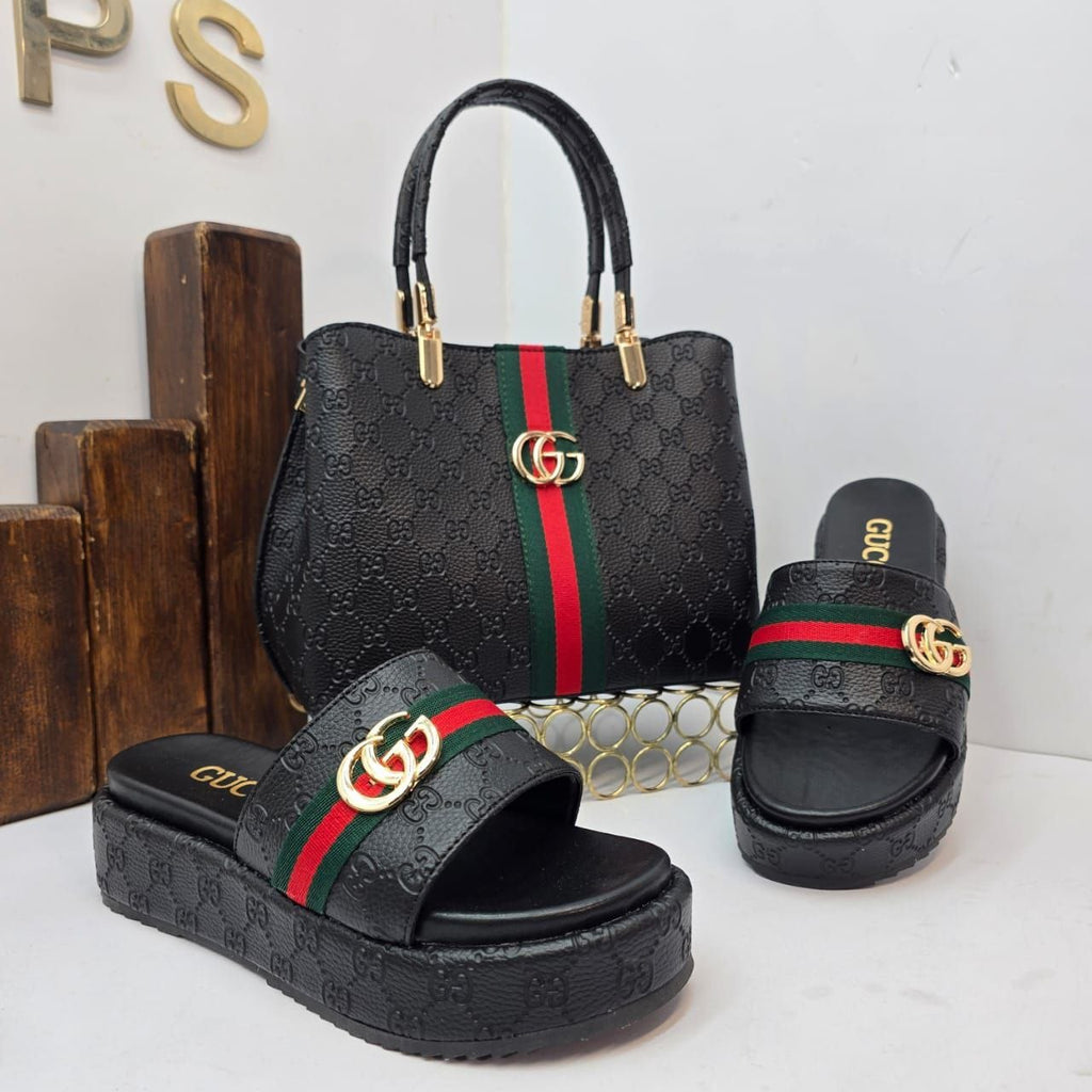 Γυναικείο σετ Shoes& Bag Gucci