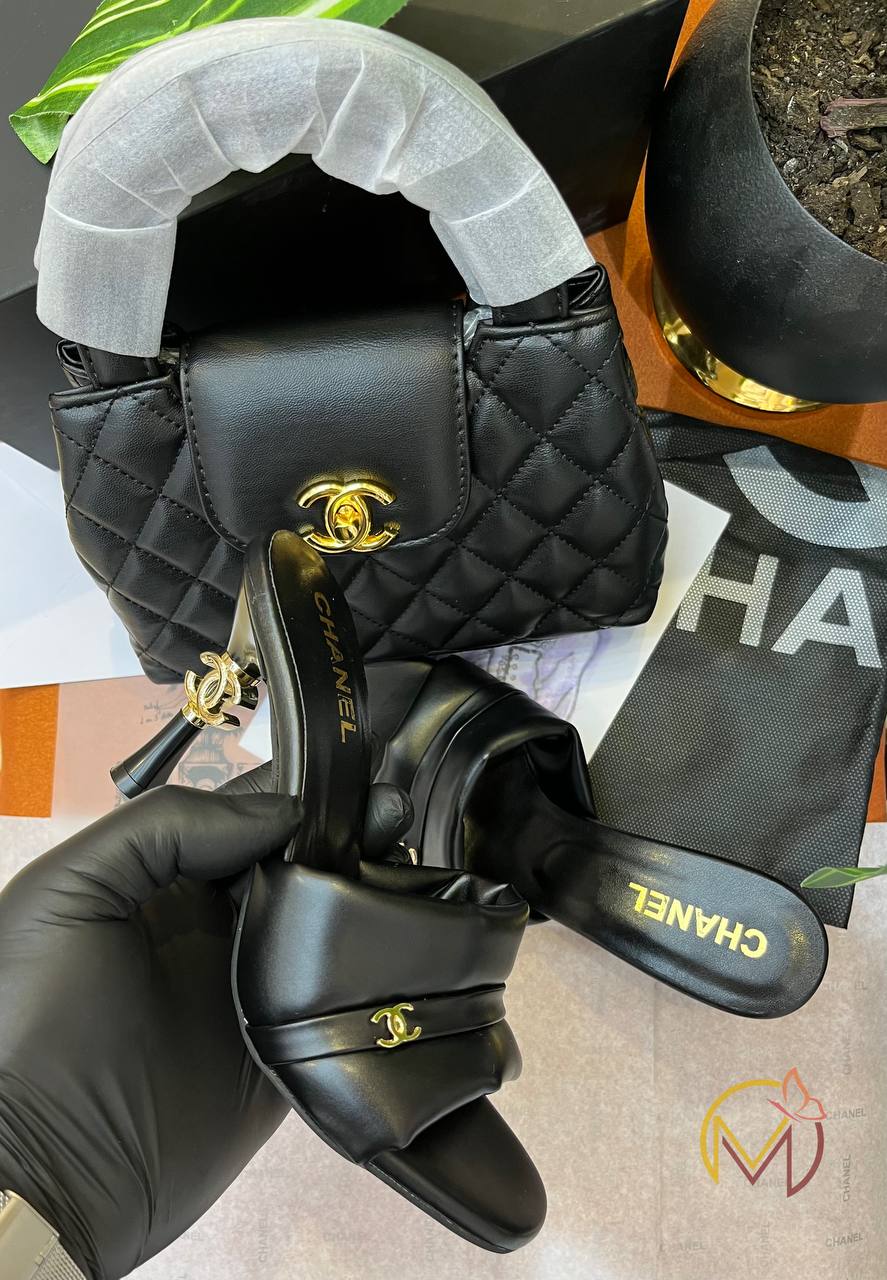 Γυναικείο Σετ Παπούτσια και Τσάντα Chanel