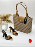 Γυναικεία σετ παπούτσια& τσάντα Guess