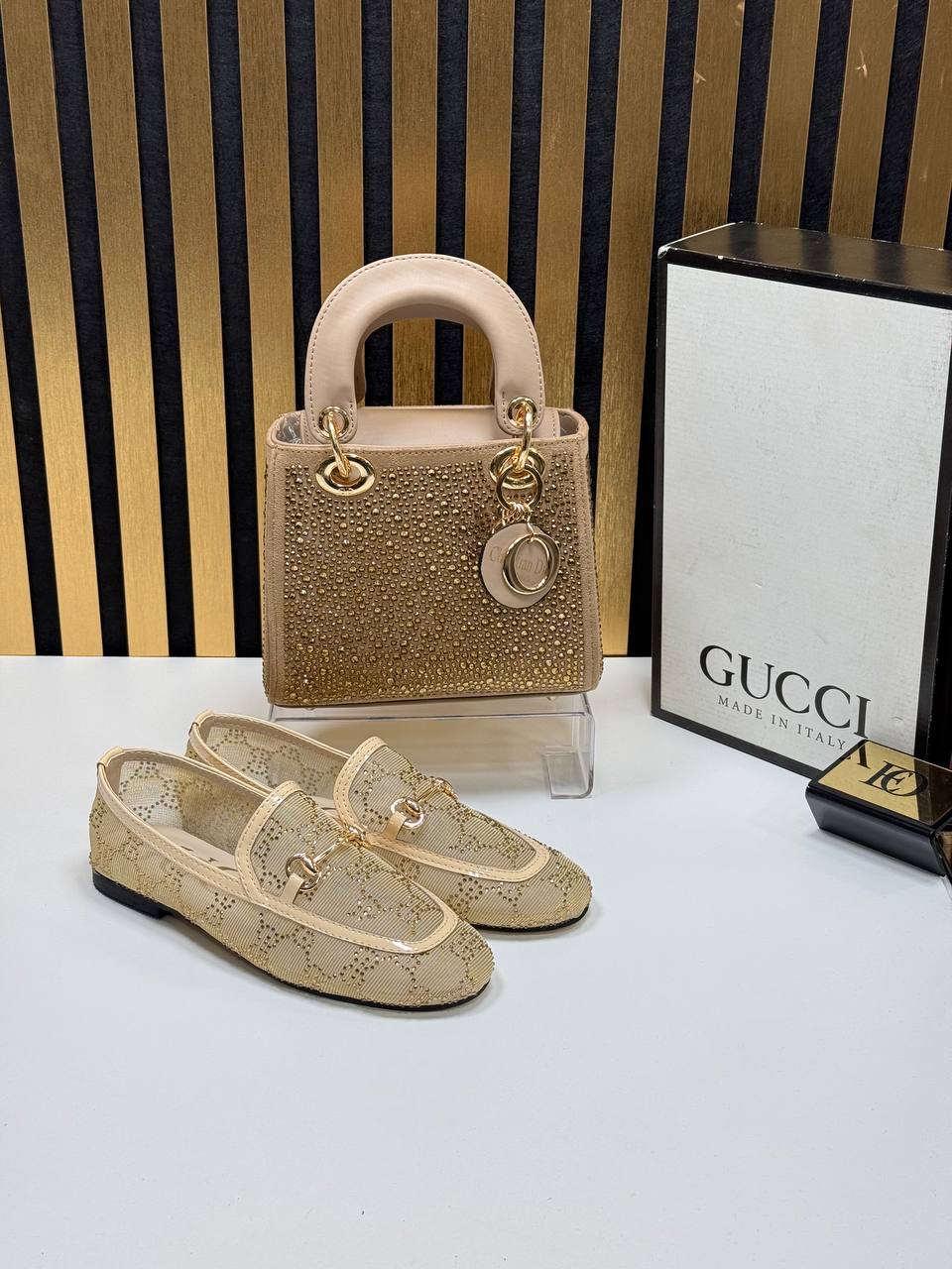 Γυναικείο σετ Shoes& Bag Gucci