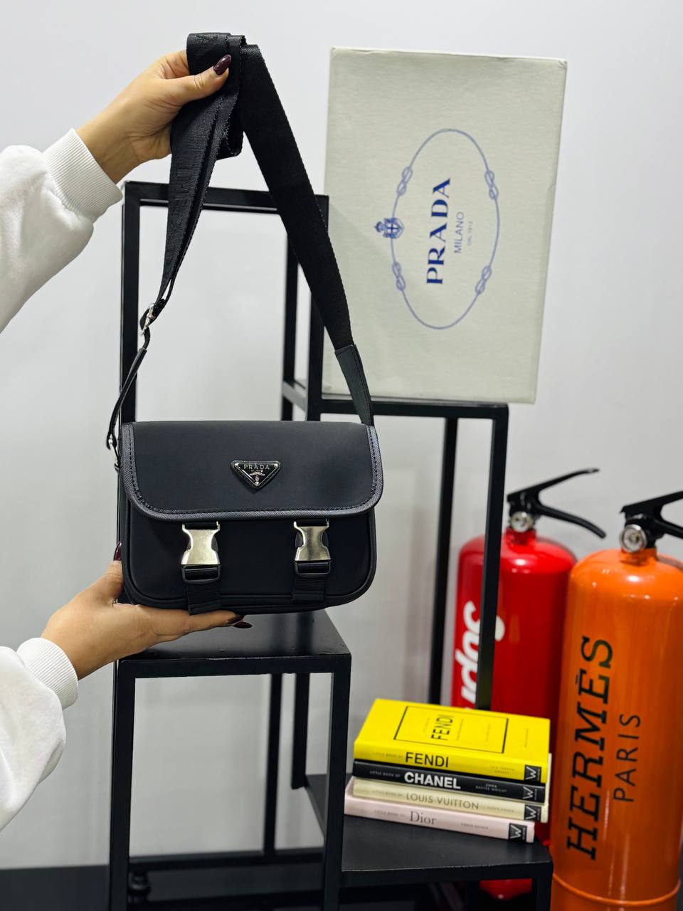 Ανδρική τσάντα Prada