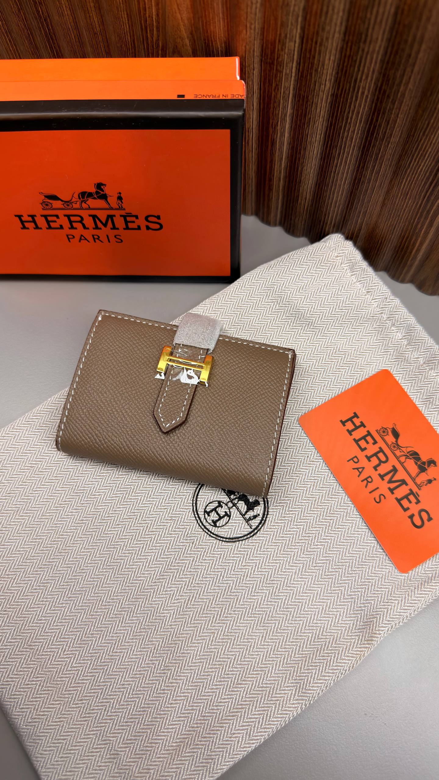Πορτοφόλι Hermes δερμάτινο