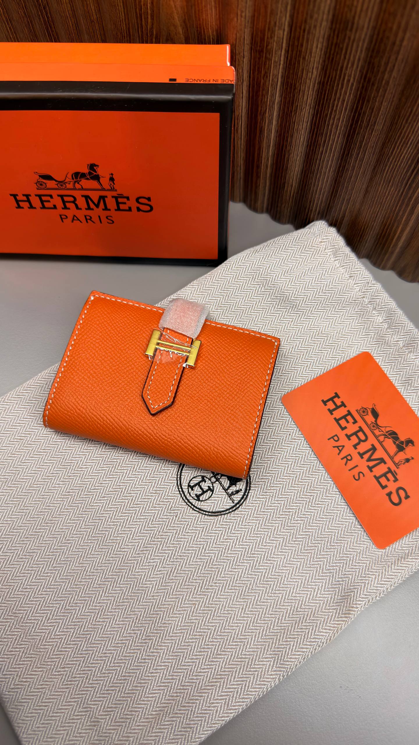 Πορτοφόλι Hermes δερμάτινο