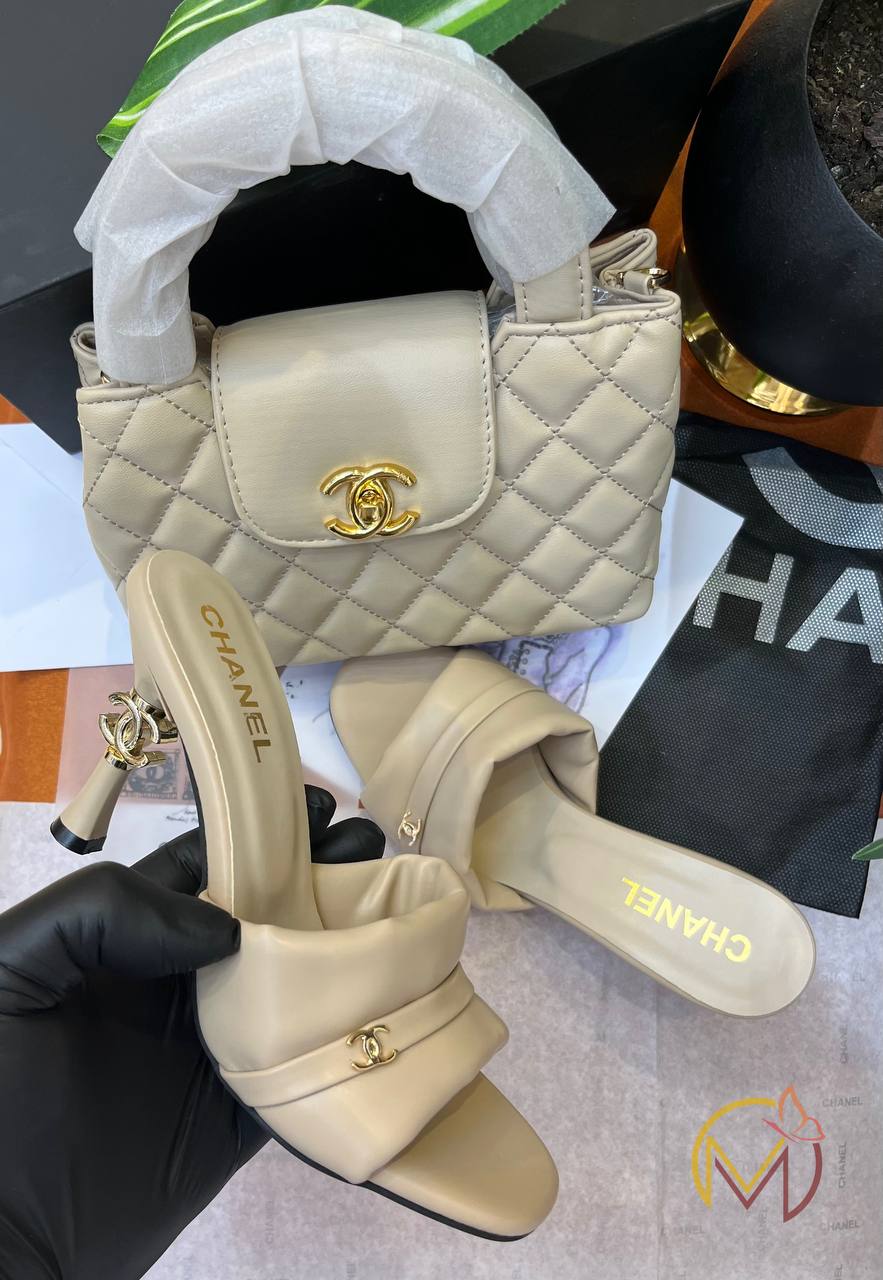 Γυναικείο Σετ Παπούτσια και Τσάντα Chanel