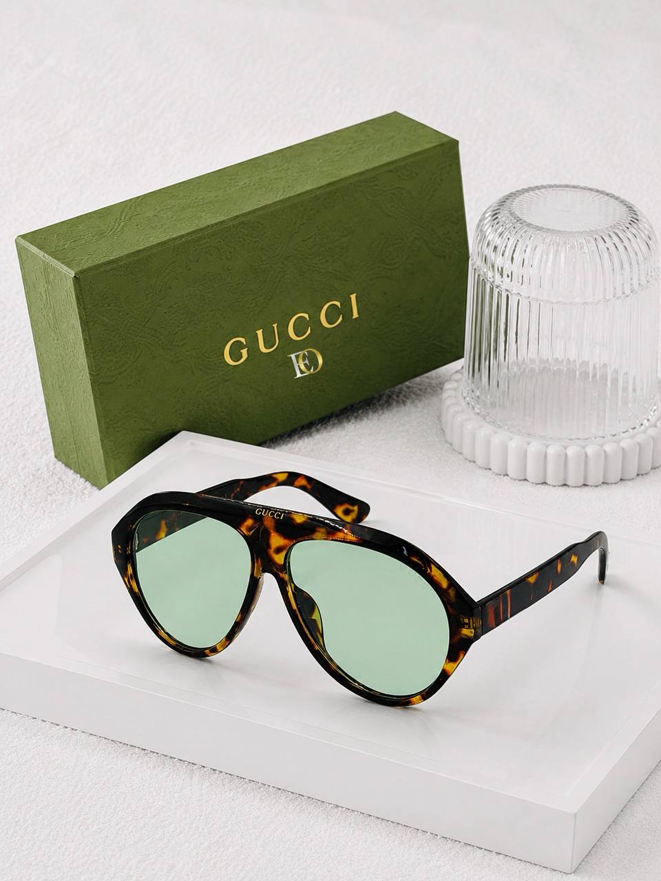 Gucci Aviator Sunglasses - Yellow Lenses